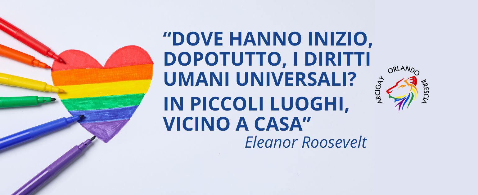 Arcigay Orlando Brescia - Costruiamo l'uguaglianza, liberiamo le differenze