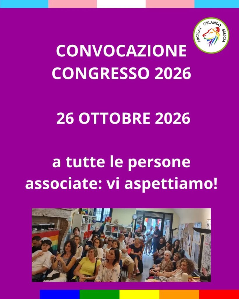 Congresso Arcigay Orlando 2026